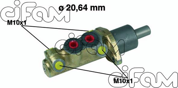 Cifam 202-039 - Brake Master Cylinder car-mod.net