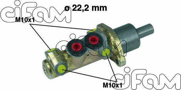 Cifam 202-196 - Brake Master Cylinder car-mod.net