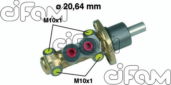 Cifam 202-142 - Brake Master Cylinder car-mod.net