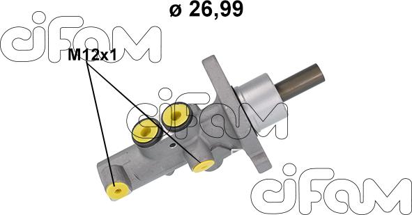 Cifam 202-1218 - Brake Master Cylinder car-mod.net