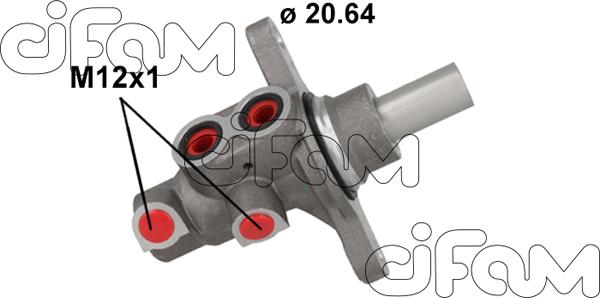 Cifam 202-898 - Brake Master Cylinder car-mod.net