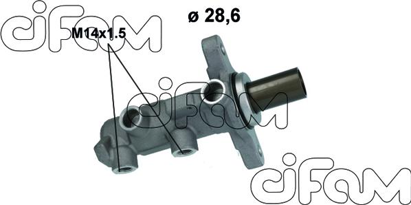 Cifam 202-848 - Brake Master Cylinder car-mod.net