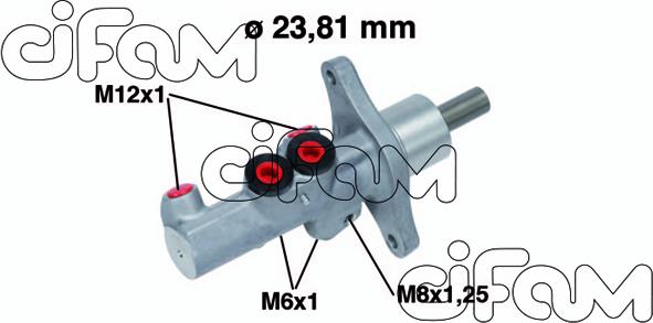 Cifam 202719 - Brake Master Cylinder car-mod.net