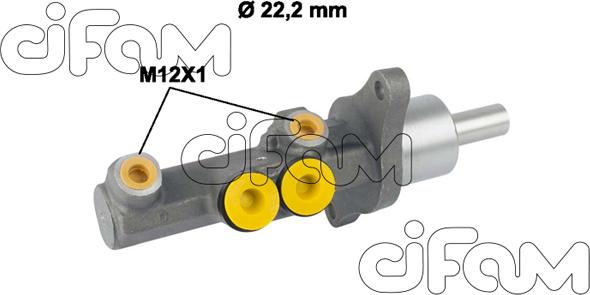 Cifam 202-720 - Brake Master Cylinder car-mod.net