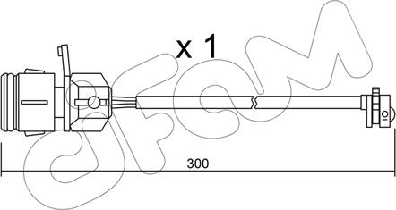 Cifam SU.249 - Warning Contact, brake pad wear car-mod.net