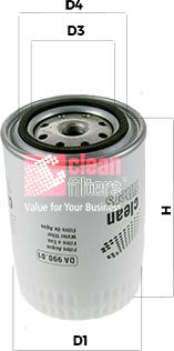 Clean Filters DA 990 - Coolant Filter car-mod.net