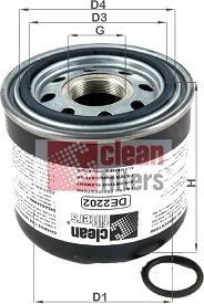 Clean Filters DE2202 - Air Dryer Cartridge, compressed-air system car-mod.net