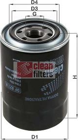 Clean Filters DF 827/A - Oil Filter car-mod.net