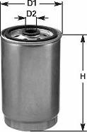 Clean Filters DN 811 - Fuel filter car-mod.net