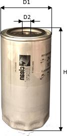 Clean Filters DN1973 - Fuel filter car-mod.net
