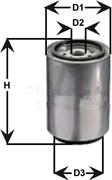 Clean Filters DNW2510 - Fuel filter car-mod.net