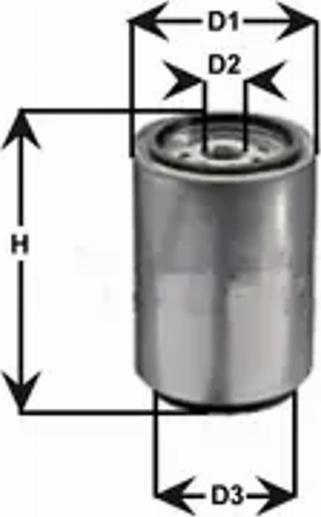 Clean Filters DNW2507 - Fuel filter car-mod.net