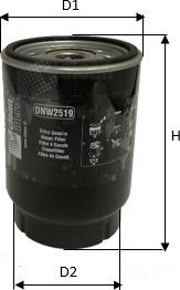 Clean Filters DNW2519 - Fuel filter car-mod.net
