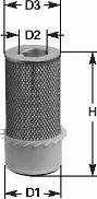 Clean Filters MA 623 - Engine Air Filter car-mod.net