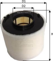 Clean Filters MA3497 - Engine Air Filter car-mod.net