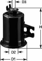 Clean Filters MBNA1518 - Fuel filter car-mod.net