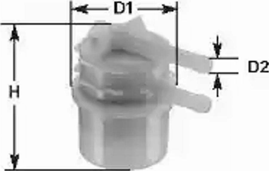 Clean Filters MBNA 019 - Fuel filter car-mod.net