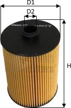 Clean Filters ML4591 - Oil Filter car-mod.net