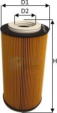 Clean Filters ML4586 - Oil Filter car-mod.net