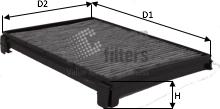 Clean Filters NC2418CA - Filter, interior air car-mod.net