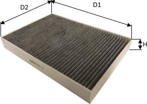 Clean Filters NC2432CA - Filter, interior air car-mod.net