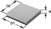 Clean Filters NC2345CA - Filter, interior air car-mod.net