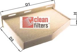 Clean Filters NC2132 - Filter, interior air car-mod.net