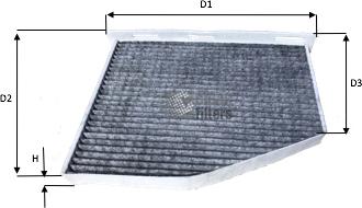 Clean Filters NC2129CA - Filter, interior air car-mod.net