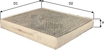 Clean Filters NC2390CA - Filter, interior air car-mod.net