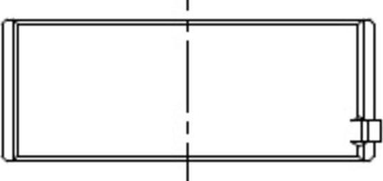 Clevite 001HL10220025 - Crankshaft Bearing Set car-mod.net