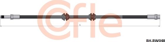 Cofle 92.BH.BW048 - Brake Hose car-mod.net
