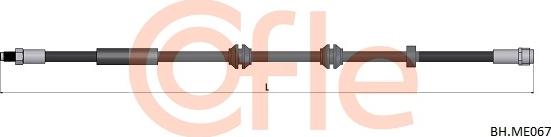 Cofle 92.BH.ME067 - Brake Hose car-mod.net