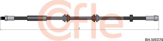Cofle 92.BH.ME074 - Brake Hose car-mod.net