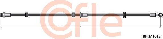 Cofle 92.BH.MT015 - Brake Hose car-mod.net