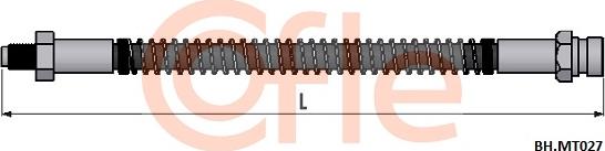 Cofle 92.BH.MT027 - Brake Hose car-mod.net