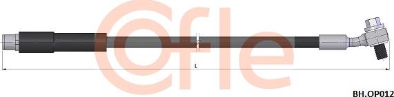 Cofle 92.BH.OP012 - Brake Hose car-mod.net