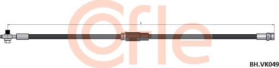 Cofle 92.BH.VK049 - Brake Hose car-mod.net