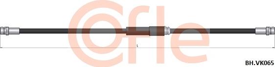 Cofle 92.BH.VK065 - Brake Hose car-mod.net