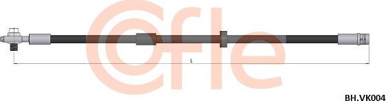Cofle 92.BH.VK004 - Brake Hose car-mod.net
