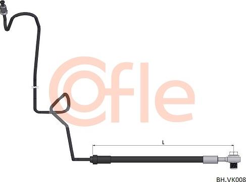 Cofle 92.BH.VK008 - Brake Hose car-mod.net