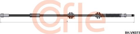 Cofle 92.BH.VK073 - Brake Hose car-mod.net