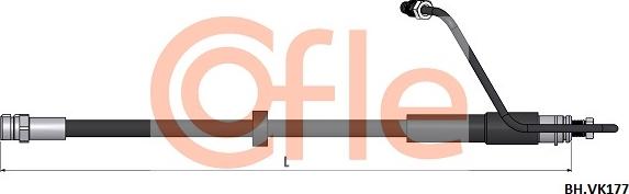 Cofle 92.BH.VK177 - Brake Hose car-mod.net