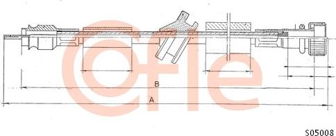 Cofle 92.S05008 - Tacho Shaft car-mod.net
