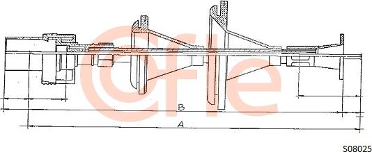 Cofle 92.S08025 - Tacho Shaft car-mod.net