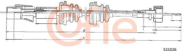 Cofle 92.S31026 - Tacho Shaft car-mod.net