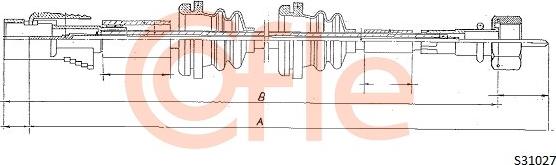 Cofle S 31027 - Tacho Shaft car-mod.net