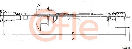 Cofle 92.S24016 - Tacho Shaft car-mod.net