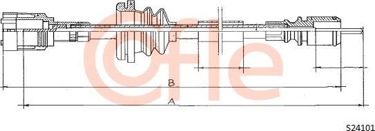 Cofle 92.S24101 - Tacho Shaft car-mod.net