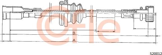 Cofle S 20012 - Tacho Shaft car-mod.net