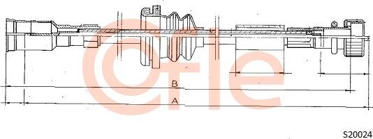 Cofle S 20024 - Tacho Shaft car-mod.net